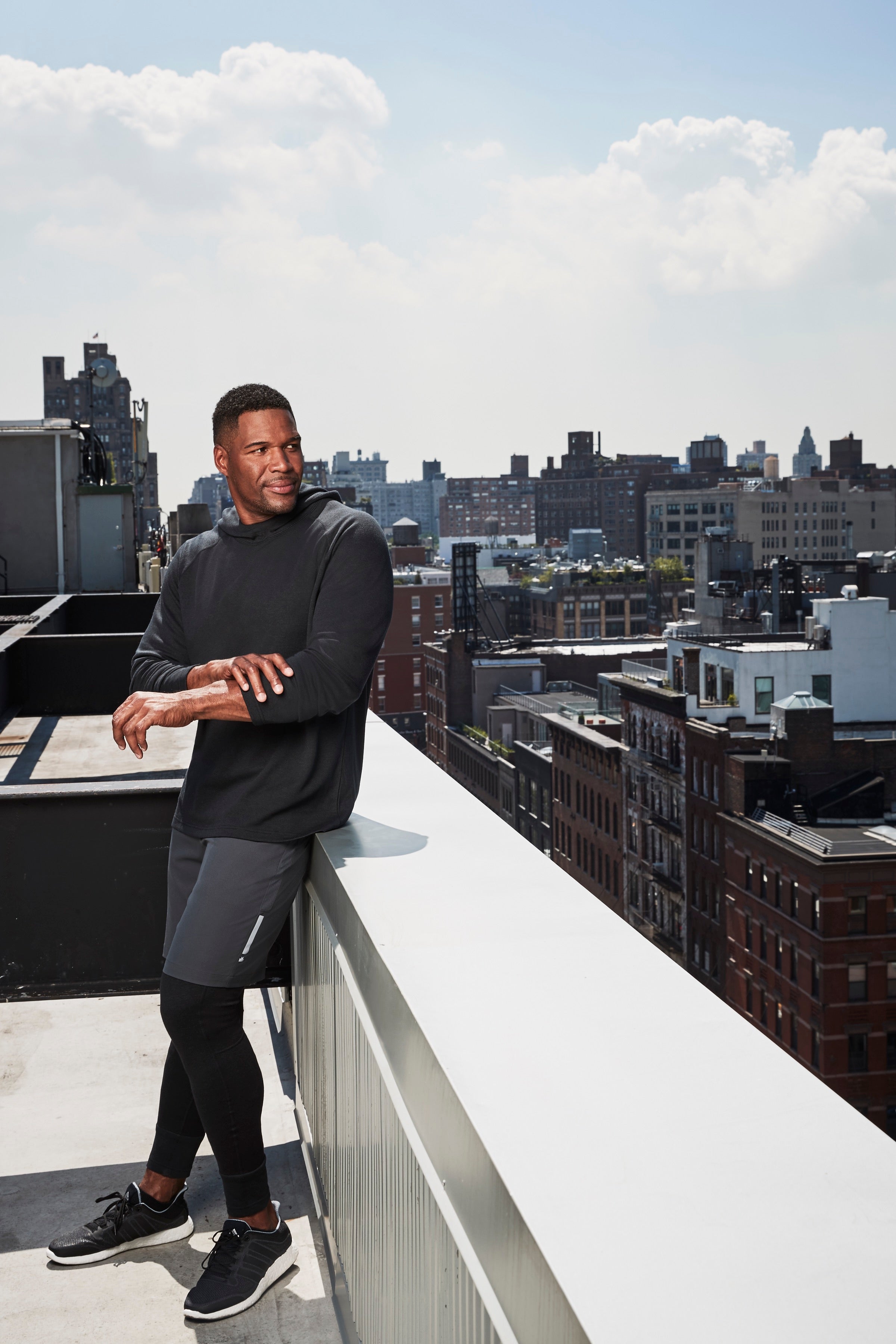 Michael Strahan Dishes on His New Menswear Collections
